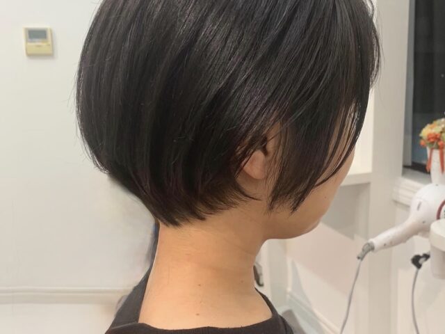垢抜けショートヘア