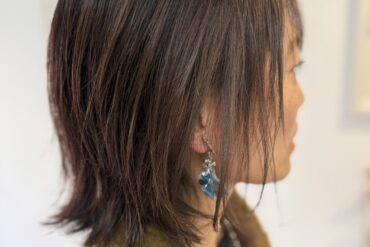 【ウルフボブ✖️ダブルカラー💐】透明感アッシュベージュで垢抜けヘアに🍨