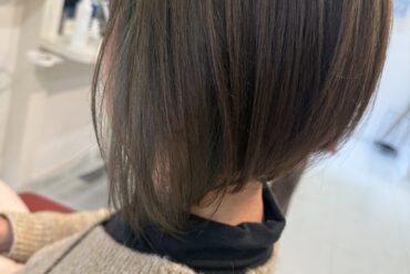 【70代・80代のグラボブ】パーマでふんわり、明るい白髪ぼかしカラー⛵️