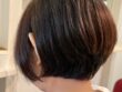 60代・70代女性におすすめの前下がりショートボブ