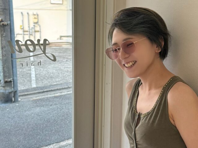 夏のショートへア