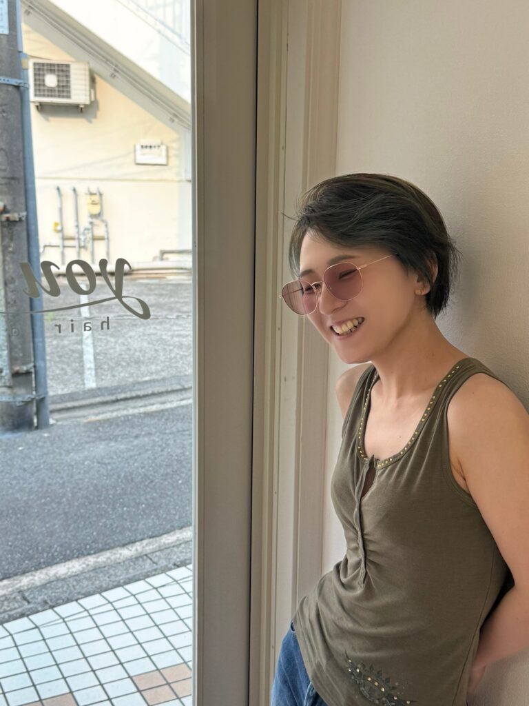 夏のショートへア