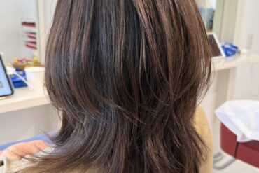 【乾かすだけでまとまりやすい】イングラデーションでつくるコンパクトな前下がりボブ🍐